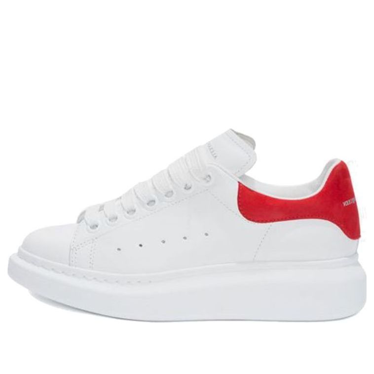 (Women) Alexander McQueen Oversized Sneaker 'White Red' 462214-WHGP7-9676