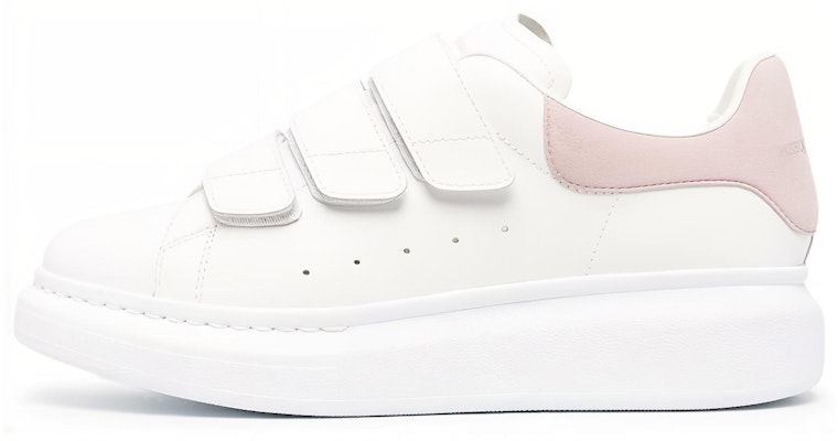 (W) 亚历山大·麦昆 白色魔术贴厚底运动鞋 697105WHGP79462 Buy (W) 亚历山大·麦昆 白色魔术贴厚底运动鞋 697105WHGP79462