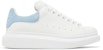 (W) Alexander McQueen Oversized Sneaker 'Putih Biru Muda' 553770-WHGP7-9412