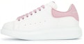 Buy (W) 알렉산더 맥퀸 오버사이즈 스니커즈 '화이트 핑크' 621056 WHXMT 9377