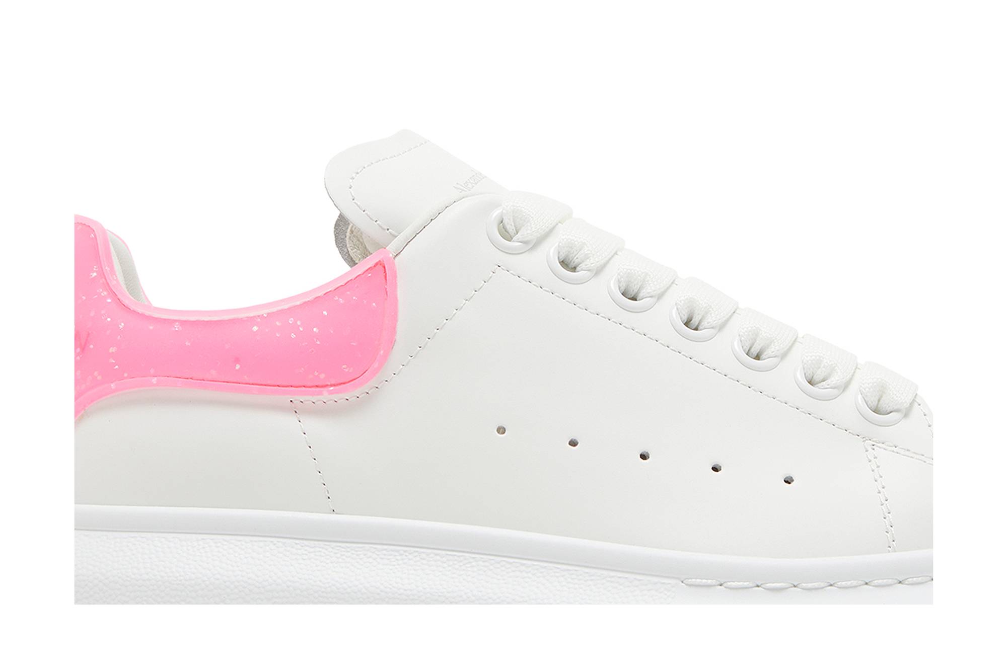 (W) Alexander McQueen Oversized Sneaker 'White Bright Pink' 圖 2