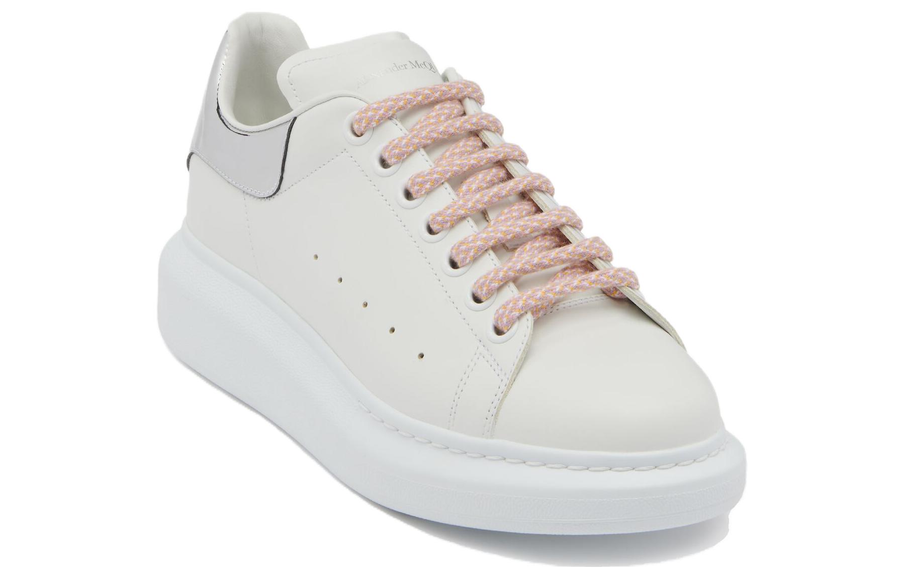 Order (W) 알렉산더 맥퀸 오버사이즈 스니커즈 '화이트 실버 핑크' 718232-WIEE4-9071