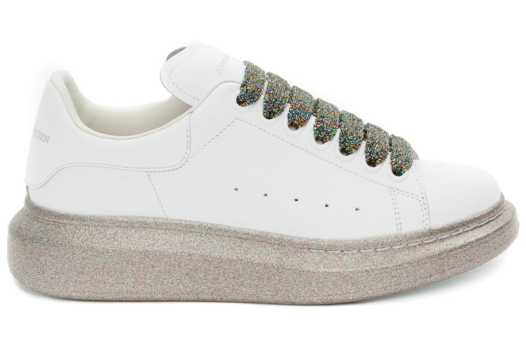 Order (W) Alexander McQueen Oversized Sneaker 'Putih Multi' 553770WHWKV9035