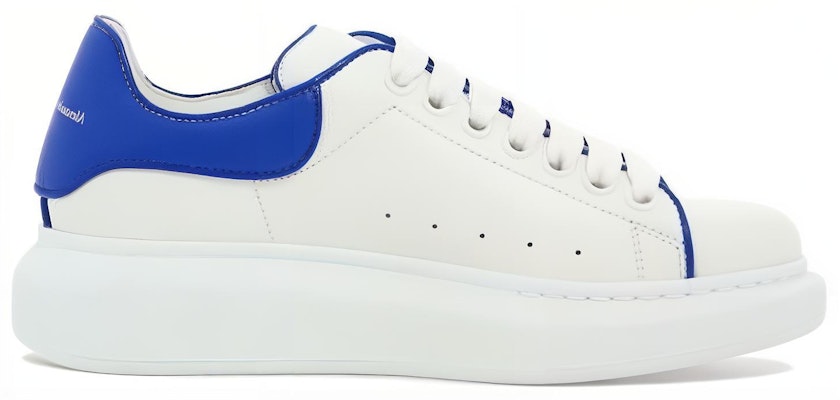 (W) (여성용) 알렉산더 맥퀸 오버사이즈 스니커즈 '화이트 블루 파이핑' 733003-WHJE5-8806 733003-WHJE5-8806 Order (W) (여성용) 알렉산더 맥퀸 오버사이즈 스니커즈 '화이트 블루 파이핑' 733003-WHJE5-8806 733003-WHJE5-8806