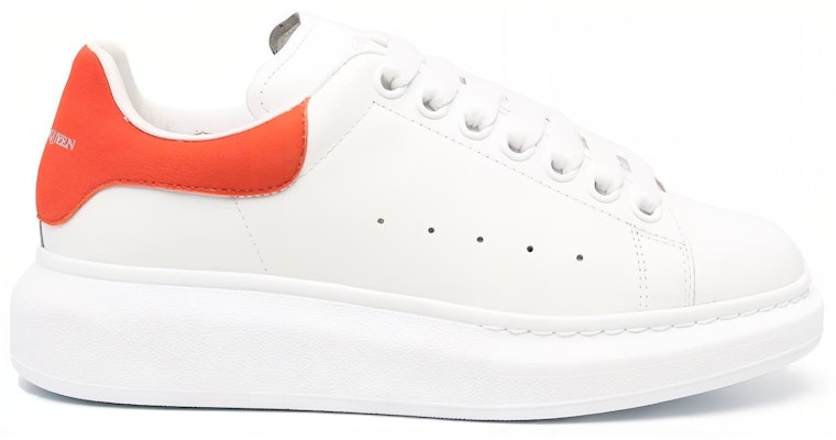 (W) 亚历山大·麦昆 大号运动鞋 '白色丙烯橙' 553770WHGP79411 Order (W) 亚历山大·麦昆 大号运动鞋 '白色丙烯橙' 553770WHGP79411