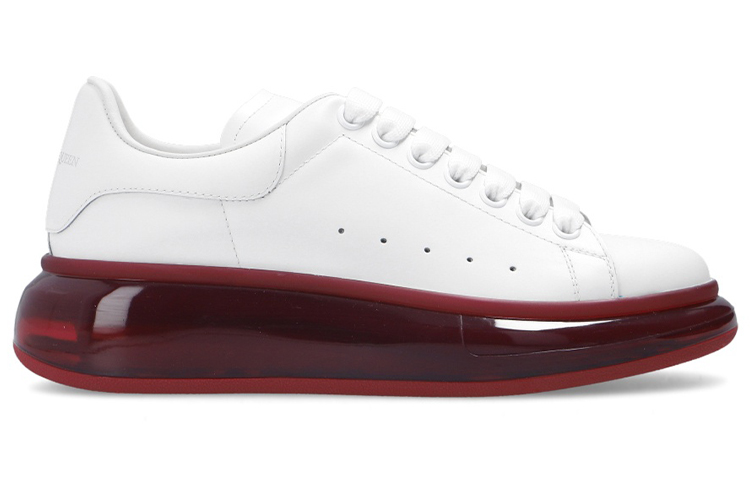 (W) Alexander McQueen Oversized Sneaker 'White Red' 圖 2