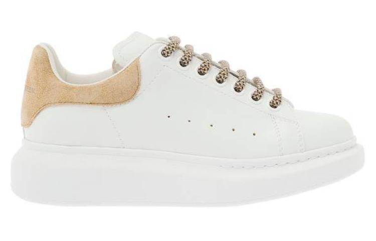 Order (W) 알렉산더 맥퀸 오버사이즈 스니커즈 '화이트 카멜' 718139-WIEE5-9385