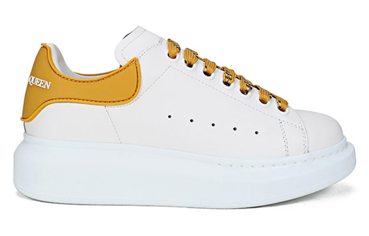 Order (W) Sneaker Alexander McQueen Oversized 'Putih Mustard' 621056WHXMT9718