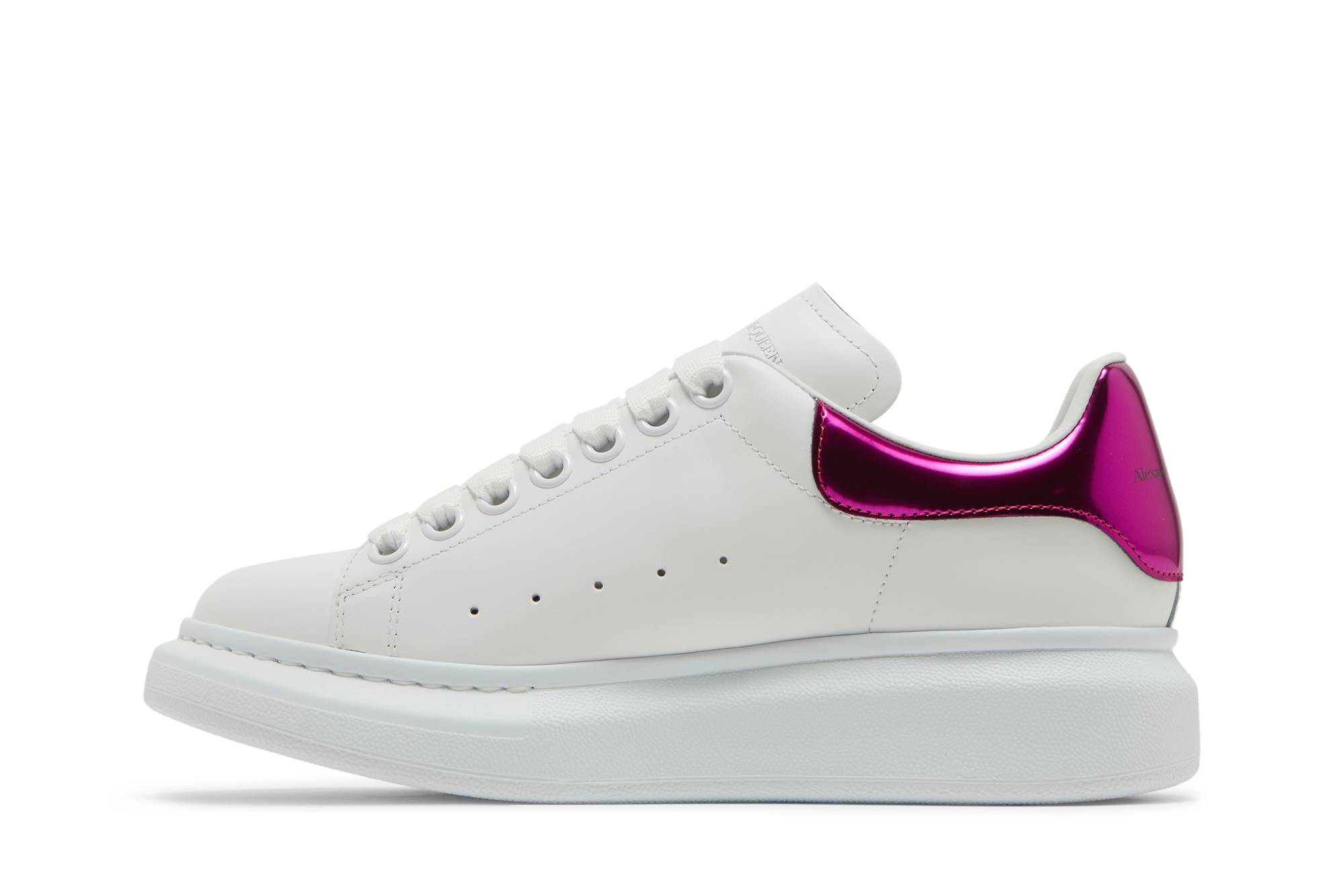 Order (W) Alexander McQueen Sneakers Oversized 'Putih Pink Printers' 676702-WICGG-9993