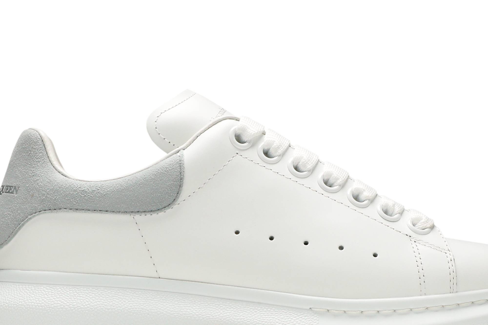 Order (W) 亚历山大·麦昆 白色鸽灰色厚底运动鞋 553770-WHGP7-9410