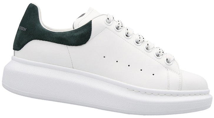 (W) Alexander McQueen Sneaker Oversize 'Putih Hijau Tua' 718139-WIBN2-8936 Order (W) Alexander McQueen Sneaker Oversize 'Putih Hijau Tua' 718139-WIBN2-8936