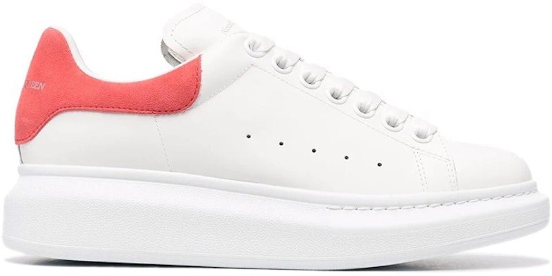 (W) 알렉산더 맥퀸 오버사이즈 스니커즈 '화이트 코랄' 553770-WHGP7-9663 Order (W) 알렉산더 맥퀸 오버사이즈 스니커즈 '화이트 코랄' 553770-WHGP7-9663