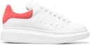 Order (W) 알렉산더 맥퀸 오버사이즈 스니커즈 '화이트 코랄' 553770-WHGP7-9663