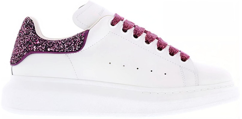 (W) Alexander McQueen Kasut Oversized 'Putih Kelip Mawar' 558945-WHTQ6-9304 Order (W) Alexander McQueen Kasut Oversized 'Putih Kelip Mawar' 558945-WHTQ6-9304