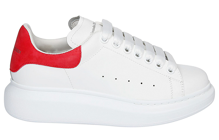 (W) Alexander McQueen Oversized Sneaker 'White Red Tail' 圖 2