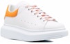 Order (W) Zapatillas Alexander McQueen Oversized 'Blanco Naranja'. 553770-WHGP7-9756