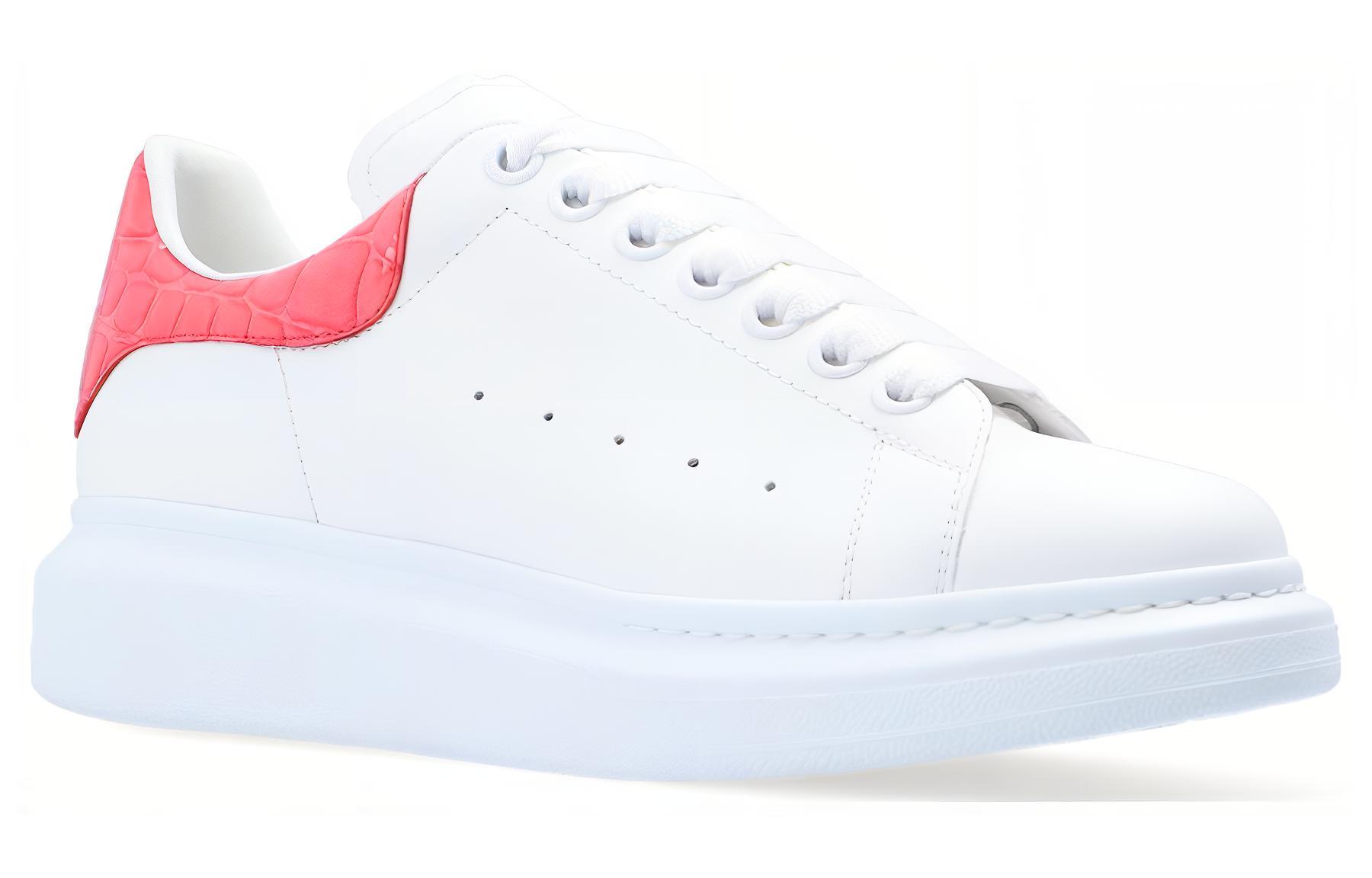 Order (W) Alexander McQueen Oversized Sneaker 'Putih Merah Jambu' 553770WHXMY9663