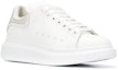 Order (W) Alexander McQueen Oversized Sneaker 'Putih Perak' 611696-WHQYW-9071
