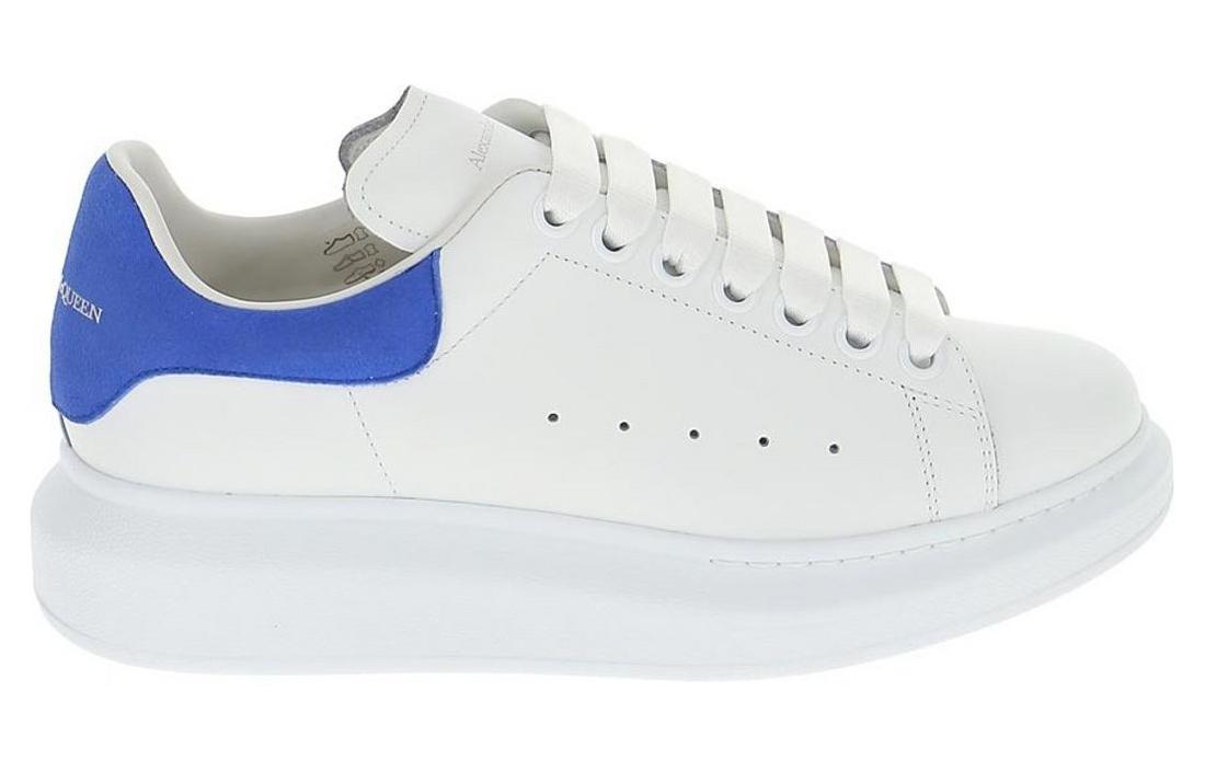 Order (W) Alexander McQueen Oversized Sneaker 'Putih Biru Elektrik' 553770-WHGP7-9255
