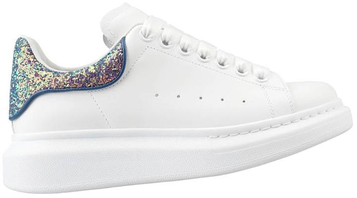 (W) Alexander McQueen Oversized Sneaker 'Putih Glitter' 558945-WICG5-9994 Order (W) Alexander McQueen Oversized Sneaker 'Putih Glitter' 558945-WICG5-9994