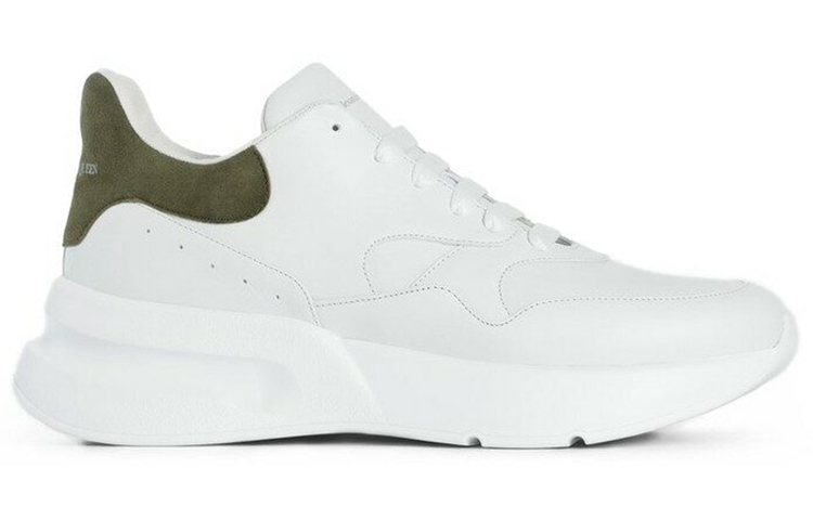 (W) Alexander McQueen Oversized Sneaker 'White Green' 圖 2