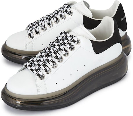 (W) Alexander McQueen Sneakers Oversized 'Putih Hitam' 611698-WHXMA-9061 Order (W) Alexander McQueen Sneakers Oversized 'Putih Hitam' 611698-WHXMA-9061