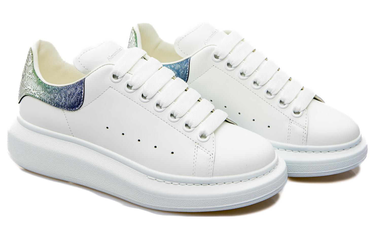 Order (W) 알렉산더 맥퀸 오버사이즈 스니커즈 '화이트 오팔' 718232-WICYF-9487