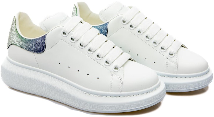 (W) 알렉산더 맥퀸 오버사이즈 스니커즈 '화이트 오팔' 718232-WICYF-9487 Order (W) 알렉산더 맥퀸 오버사이즈 스니커즈 '화이트 오팔' 718232-WICYF-9487