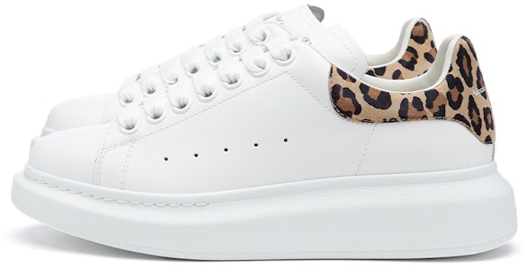 (W) Alexander McQueen Oversized Sneaker 'Putih Leopard' 650787-WHZ4T-9316 Order (W) Alexander McQueen Oversized Sneaker 'Putih Leopard' 650787-WHZ4T-9316