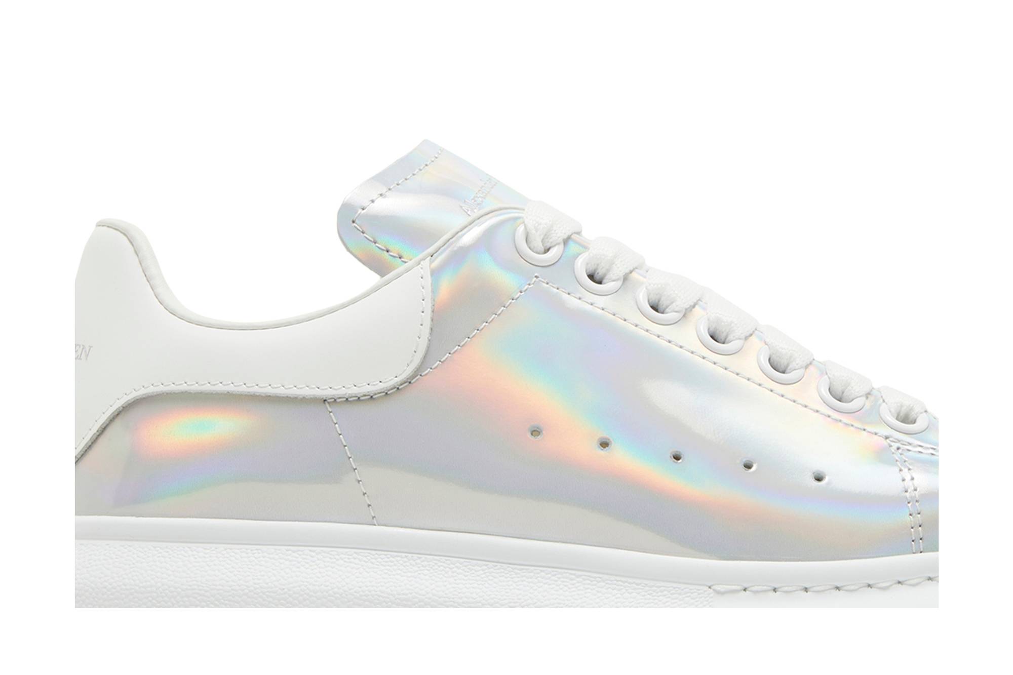 Order 亞歷山大·麥昆 彩虹邊 時尚板鞋 女款 白色