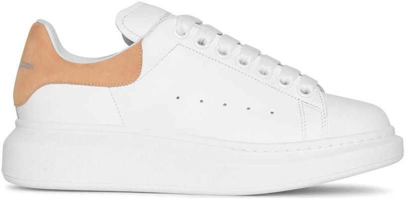 (W) Alexander McQueen Oversized Sneaker 'Putih Beige' 553770WHGP79254 Order (W) Alexander McQueen Oversized Sneaker 'Putih Beige' 553770WHGP79254