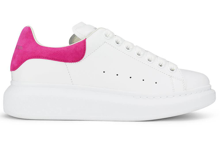 (W) Alexander McQueen Oversized Sneaker 'White Shocking Pink' 圖 2