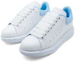 Order (W) Alexander McQueen Sepatu Oversized 'Putih Aquamarina' 708068-WICG7-8973