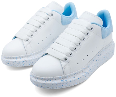 (W) 알렉산더 맥퀸 여성용 오버사이즈 스니커 '화이트 아쿠아마리나' 708068-WICG7-8973 708068-WICG7-8973 Order (W) 알렉산더 맥퀸 여성용 오버사이즈 스니커 '화이트 아쿠아마리나' 708068-WICG7-8973 708068-WICG7-8973