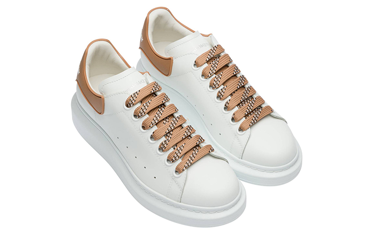 (W) Alexander McQueen Oversized Sneaker 'White Copper' 圖 2