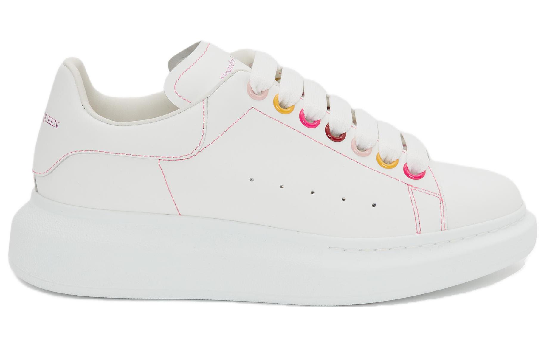 (W) Alexander McQueen Oversized Sneaker 'White Rainbow' 圖 2