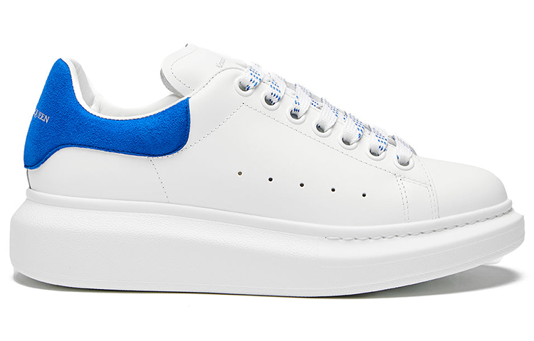 (W) Alexander McQueen Oversized Sneaker 'White Electric Blue' 圖 2