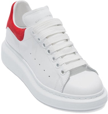 (W) Alexander McQueen Oversized Sneaker 'Putih Merah' 462214-WHGP7-9676 Order (W) Alexander McQueen Oversized Sneaker 'Putih Merah' 462214-WHGP7-9676