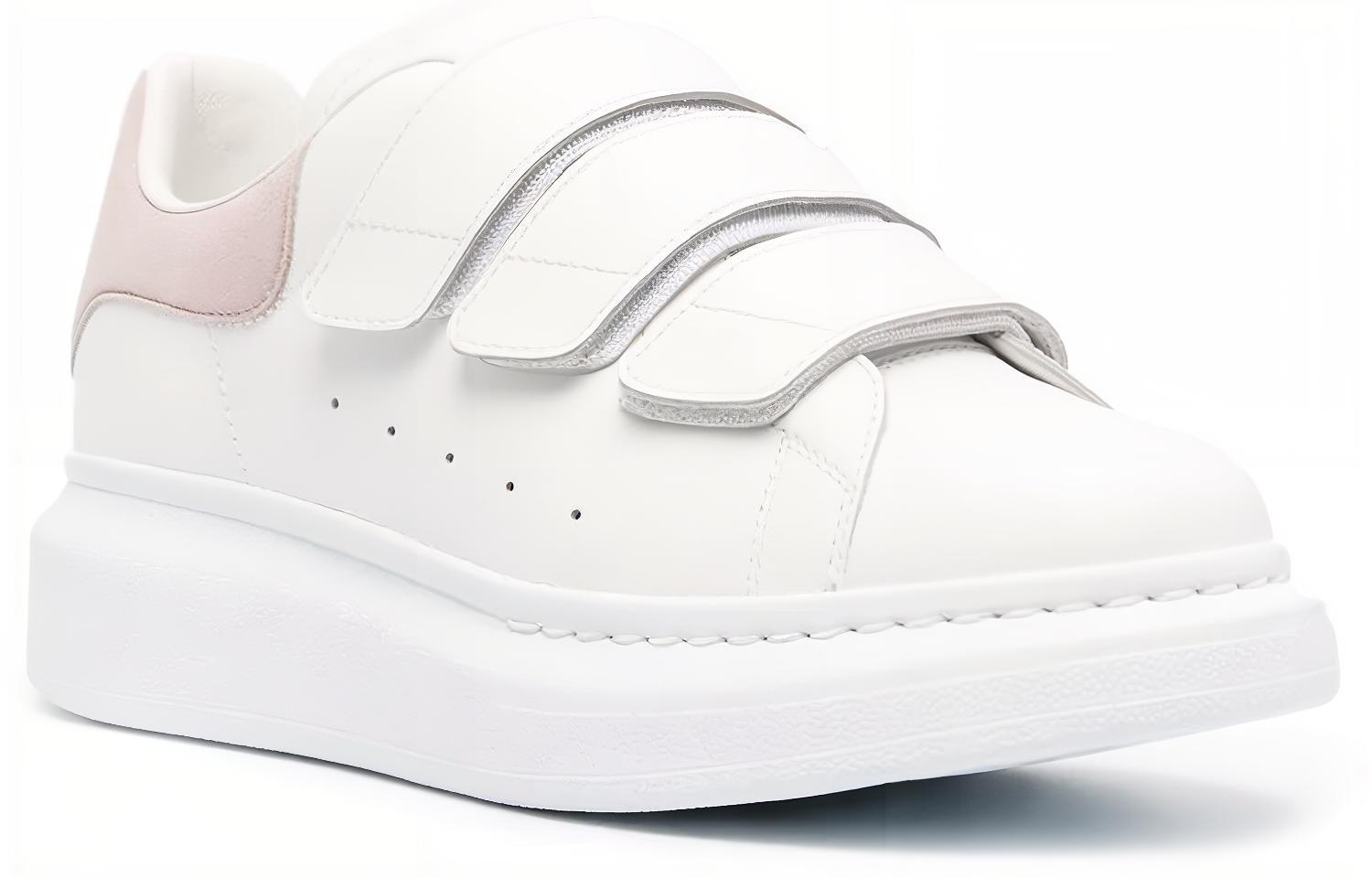 (W) Alexander McQueen Oversized Sneaker 'White Velcro' 圖 2