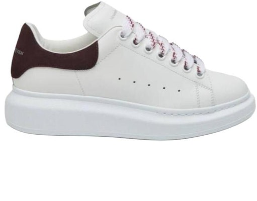 (W) 亚历山大·麦昆白色深酒红厚底运动鞋 718139-WIE98-8719 Order (W) 亚历山大·麦昆白色深酒红厚底运动鞋 718139-WIE98-8719