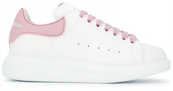 (W) 알렉산더 맥퀸 오버사이즈 스니커즈 '화이트 핑크' 621056 WHXMT 9377 Order (W) 알렉산더 맥퀸 오버사이즈 스니커즈 '화이트 핑크' 621056 WHXMT 9377