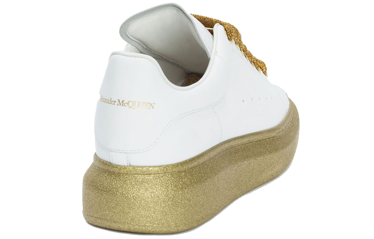 Lookbook (W) Zapatillas Alexander McQueen Oversized 'Blanco Oro' 553770WHWKV9075