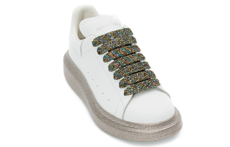 Lookbook (W) Alexander McQueen Oversized Sneaker 'Putih Multi' 553770WHWKV9035