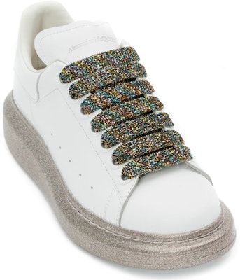 (W) Alexander McQueen Oversized Sneaker 'Putih Multi' 553770WHWKV9035 Lookbook (W) Alexander McQueen Oversized Sneaker 'Putih Multi' 553770WHWKV9035