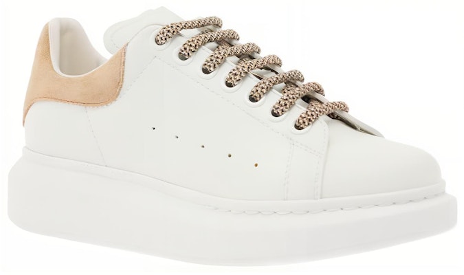 (W) 알렉산더 맥퀸 오버사이즈 스니커즈 '화이트 카멜' 718139-WIEE5-9385 Lookbook (W) 알렉산더 맥퀸 오버사이즈 스니커즈 '화이트 카멜' 718139-WIEE5-9385