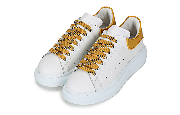 Lookbook (W) Sneaker Alexander McQueen Oversized 'Putih Mustard' 621056WHXMT9718