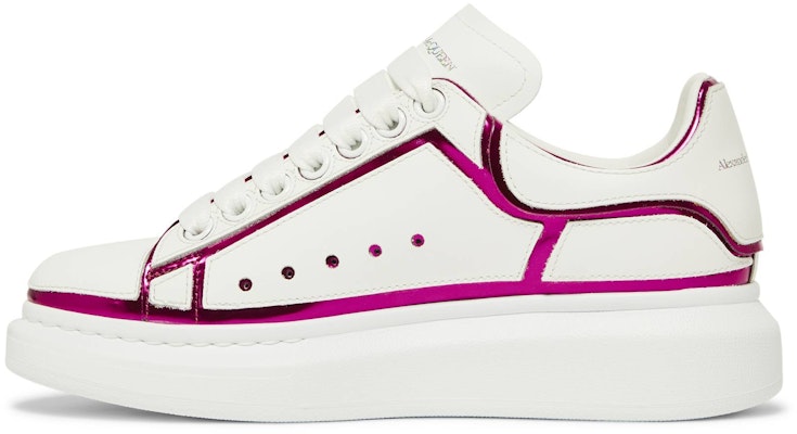 (W) アレキサンダー・マックイーン オーバーサイズスニーカー 白/ピンク 708750-WICGG-9993 Lookbook (W) アレキサンダー・マックイーン オーバーサイズスニーカー 白/ピンク 708750-WICGG-9993