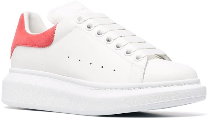 (W) 알렉산더 맥퀸 오버사이즈 스니커즈 '화이트 코랄' 553770-WHGP7-9663 Lookbook (W) 알렉산더 맥퀸 오버사이즈 스니커즈 '화이트 코랄' 553770-WHGP7-9663