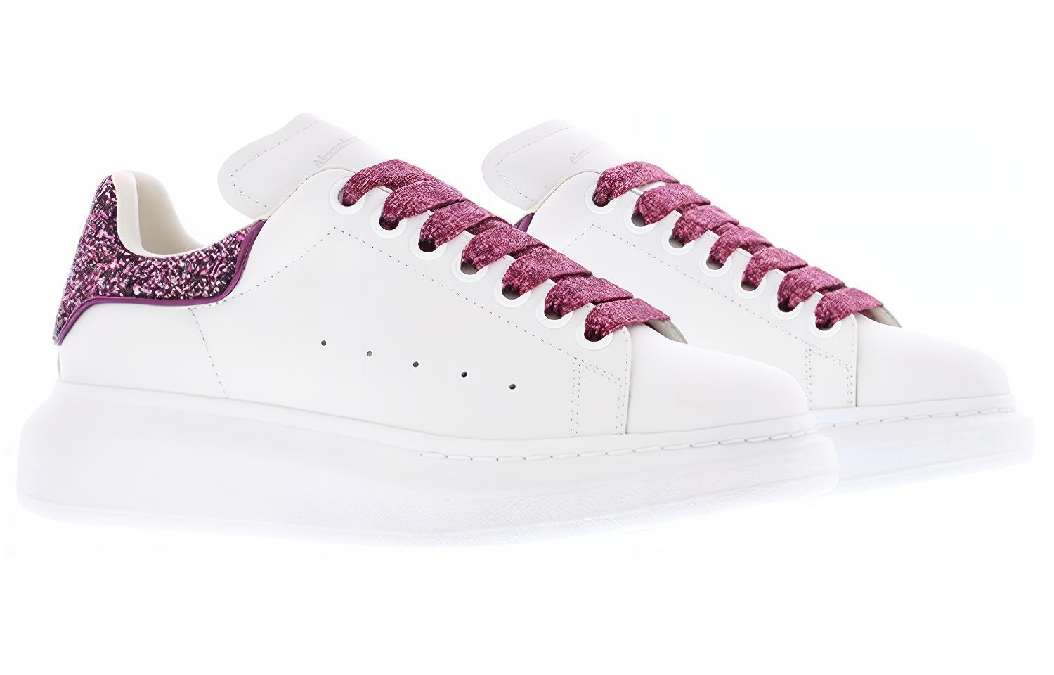 Lookbook (W) Alexander McQueen Kasut Oversized 'Putih Kelip Mawar' 558945-WHTQ6-9304