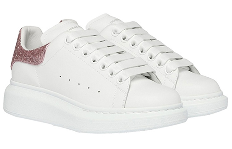 (W) Alexander McQueen Oversized Sneaker 'White Pink Sequin' 圖 3